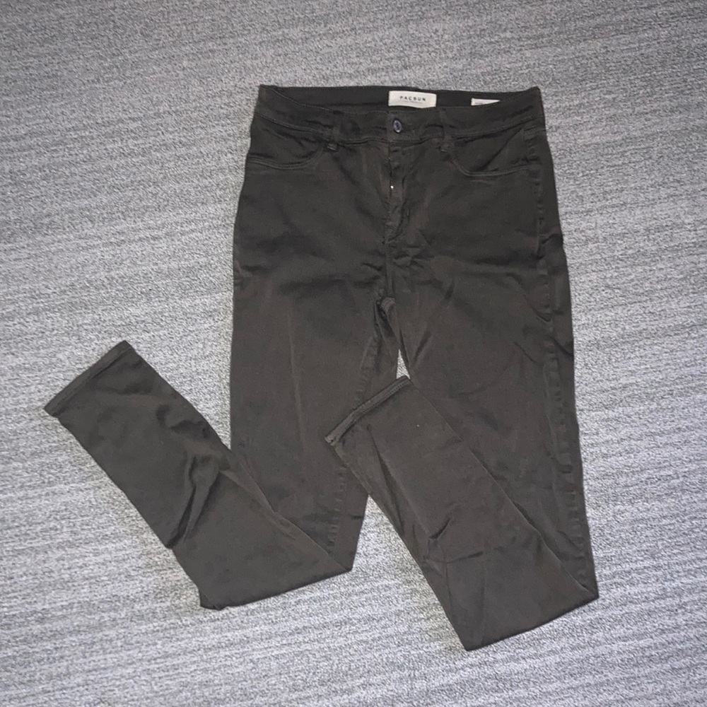Pacsun green jeggings!